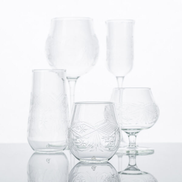 COSMO ROYALE REX KRYSTAL KLAR vandglas, drinksglas, vinglas, champagneglas, cognacglas.